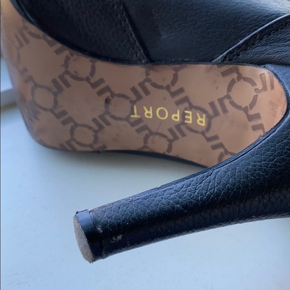 Report fold over cuff high heel ankle boot booties - Picture 5 of 5